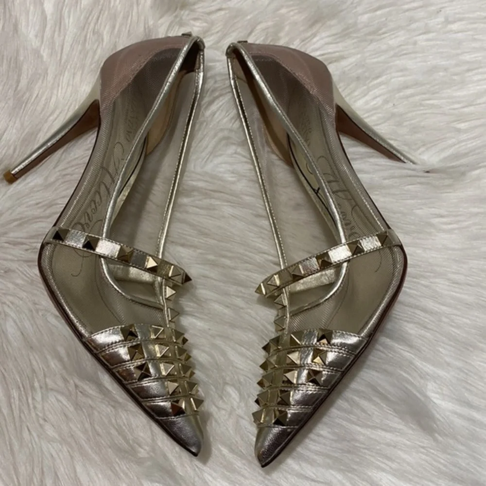 Valentino Garavani Rockstud Alcove pump‎ size 37.5EU - Picture 11 of 14